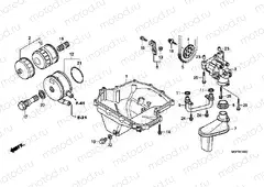 E-14 OIL TANK / OIL PUMP