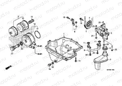 E-14 OIL TANK / OIL PUMP