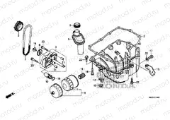 E-14 OIL TANK / OIL PUMP