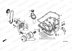 E-14 OIL TANK / OIL PUMP