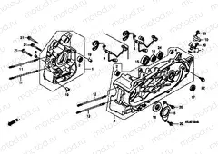 E-15-1 CRANKCASE (FES1257/A7)(FES1507/A7)