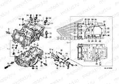 E-15 CRANKCASE