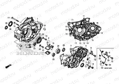 E-15 CRANKCASE