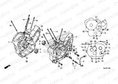 E-15 CRANKSHAFT (VT750C / C2S / CA / CS)