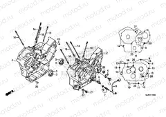 E-15 CRANKSHAFT (VT750CS / C2B / C2S / C)