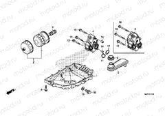 E-15 OIL TANK / OIL PUMP