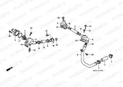 E-15 WATER PUMP / THERMOSTAT