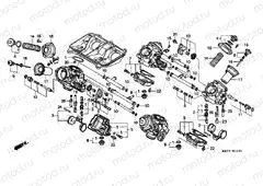 E-16-1 CARBURETOR (PARTS)