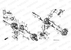 E-16-1 CARBURETOR (PARTS)