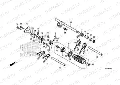 E-16-1 GEARSHIFT DRUM (CRF1000D)