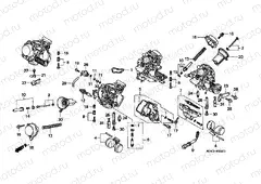 E-16-3 CARBURETOR (PARTS)