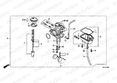 E-16 CARBURETOR (CRF80F)