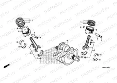 E-16 CRANKSHAFT