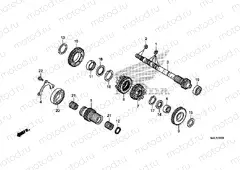 E-16 GEARBOX (CRANKSHAFT)