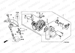 E-16 THROTTLE HOUSING