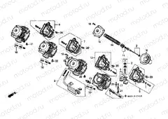 E-17-1 CARBURETOR (PARTS)