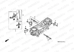 E-17-1 THROTTLE HOUSING (COMPONENTS) (VTR1000SPY / 1)
