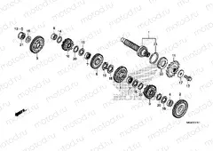 E-17-1 TRANSMISSION (COUNTERSHAFT)