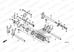 E-17-1 TRANSMISSION DRUM (NC700SD / 750SD)