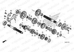 E-17-1 TRANSMISSION (VT750S)