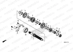 E-17-10 TRANSMISSION (CRANKSHAFT)
