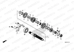 E-17-10 TRANSMISSION (CRANKSHAFT)