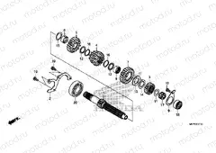 E-17-10 TRANSMISSION (MAINSHAFT)