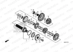 E-17-20 TRANSMISSION (COUNTERSHAFT)