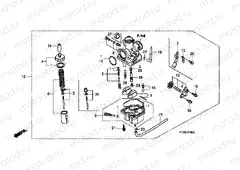 E-17 CARBURETOR (CGR125SH5,8)
