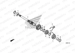E-17 DRIVE SHAFT AXLE