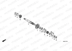 E-17 DRIVE SHAFT AXLE