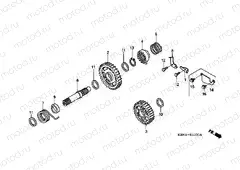 E-17 DRIVE SHAFT AXLE