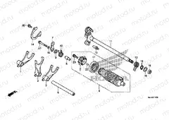 E-17 TRANSMISSION DRUM (NC750S / SA)