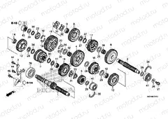 E-17 TRANSMISSION (VFR1200X / XA / XL)