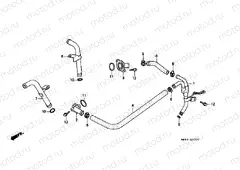 E-17 WATER PIPE / THERMOSTAT
