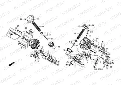 E-18-1 CARBURETOR (COMPONENT PARTS)