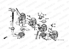 E-18-1 CARBURETOR (PARTS)