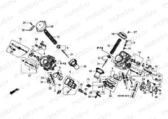 E-18-1 CARBURETOR (PARTS)