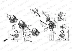 E-18-1 CARBURETOR (PARTS)