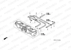 E-18-1 THROTTLE HOUSING (PIPING)