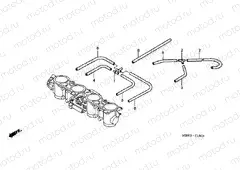 E-18-3 THROTTLE HOUSING (PIPING)