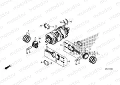 E-18 CRANKSHAFT/PISTON