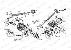 E-19-1 CARBURETOR (PARTS)