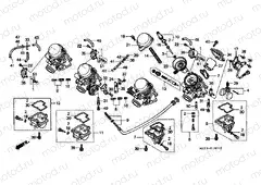 E-19-1 CARBURETOR (PARTS)