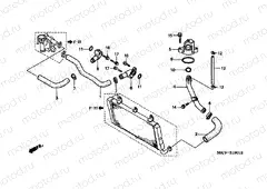 E-19-1 WATER PIPE (ST1100T / V / W / AT / AV / AW)