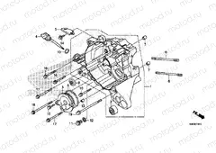 E-19-10 RIGHT CRANKSHAFT