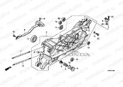 E-19-20 LEFT CRANKSHAFT