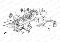 E-19-20 LEFT CRANKSHAFT