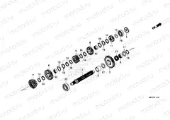 E-19-20 TRANSMISSION COUNTERSHAFT