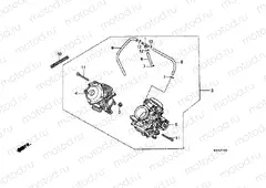 E-19 CARBURETOR INSTALLATION.
